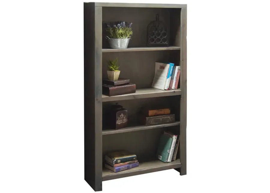 Joshua Creek 60" Bookcase in Barnwood by Legends Furniture