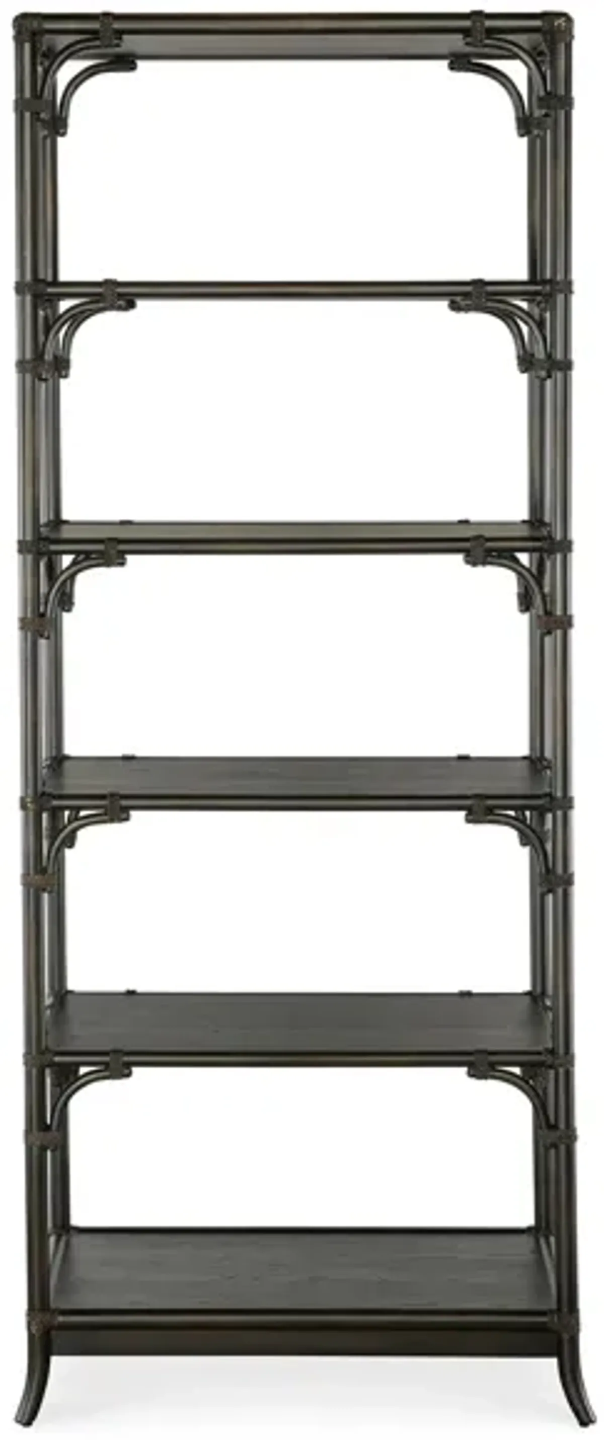 Retreat Pole Rattan Bookcase