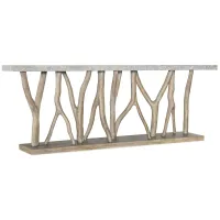 Surfrider Console Table in Brown by Hooker Furniture