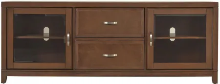 Granthom 72" TV Console in Brown Cherry by Bellanest