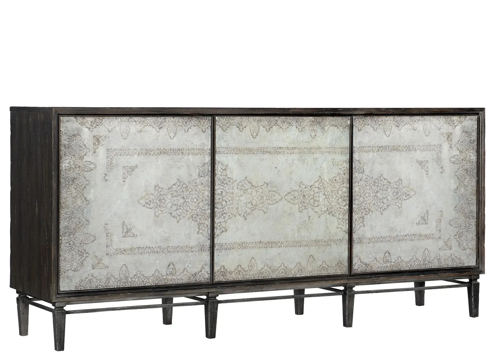 Melange Rosella Console in Brown by Hooker Furniture