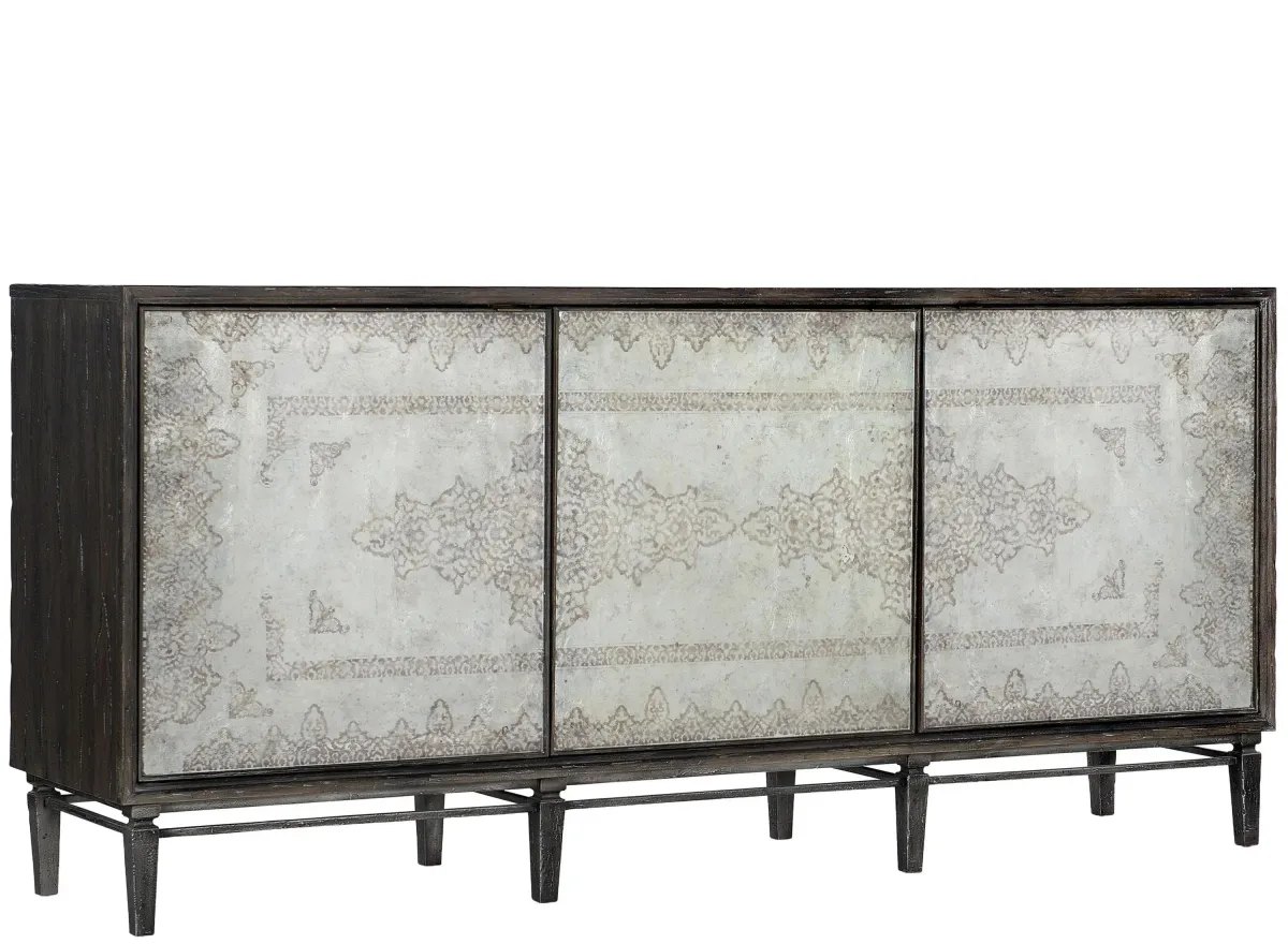 Melange Rosella Console in Brown by Hooker Furniture