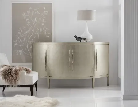 Melange Amberly Credenza in Gold by Hooker Furniture