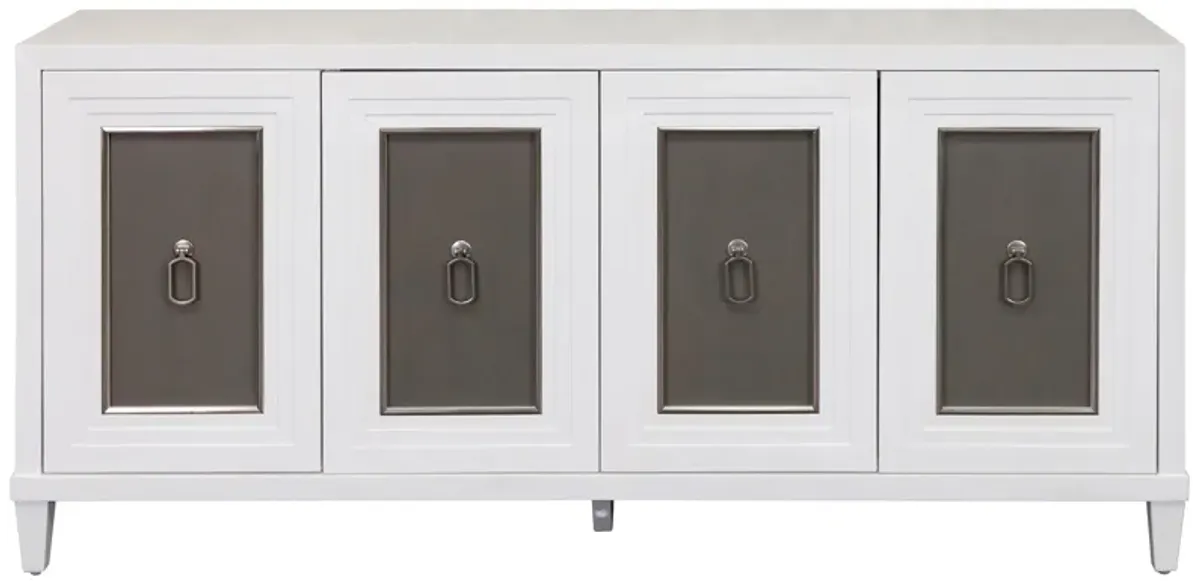 Tate 80" Console in White by Martin Furniture