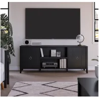 Her Majesty TV Console in Black by DOREL HOME FURNISHINGS