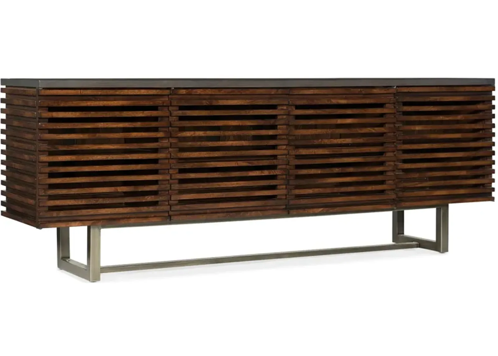 Solstice 78in Entertainment Console in Brown by Hooker Furniture