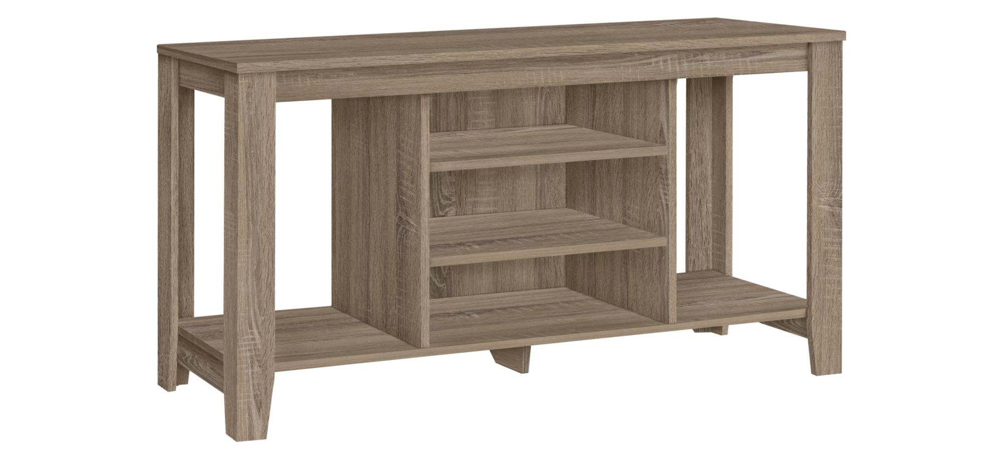 48" Monarch TV Stand in Dark Taupe by Monarch Specialties