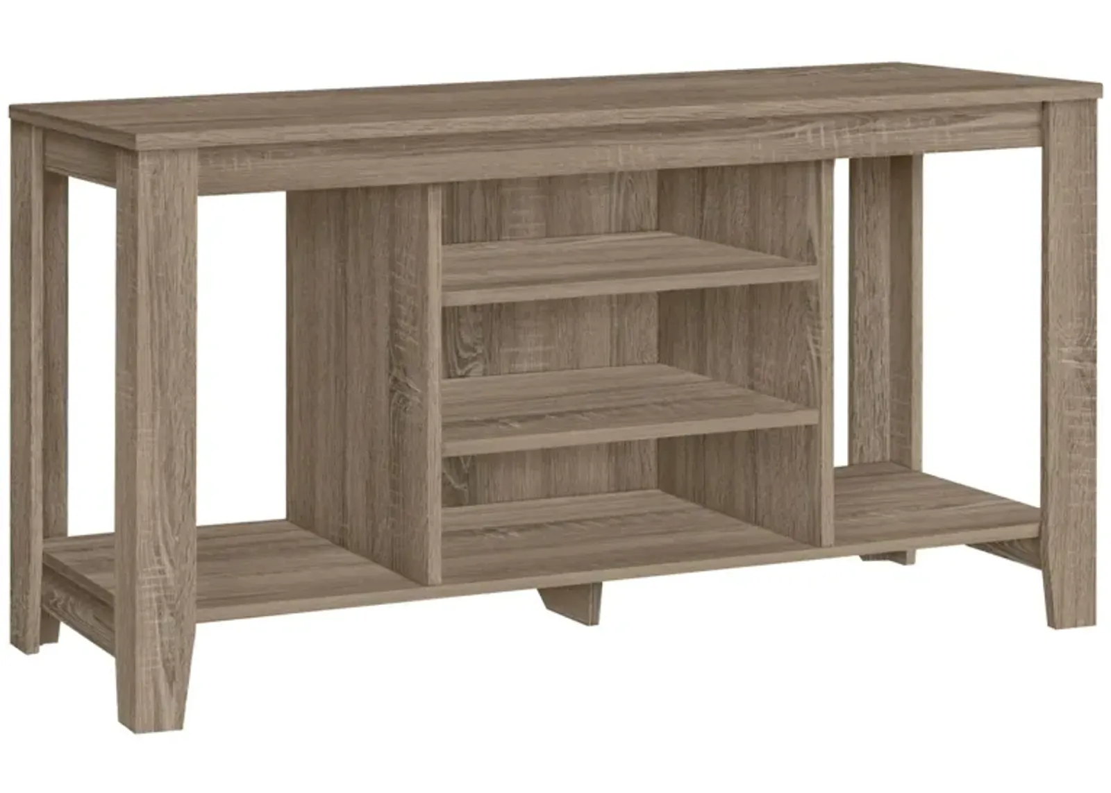 48" Monarch TV Stand in Dark Taupe by Monarch Specialties