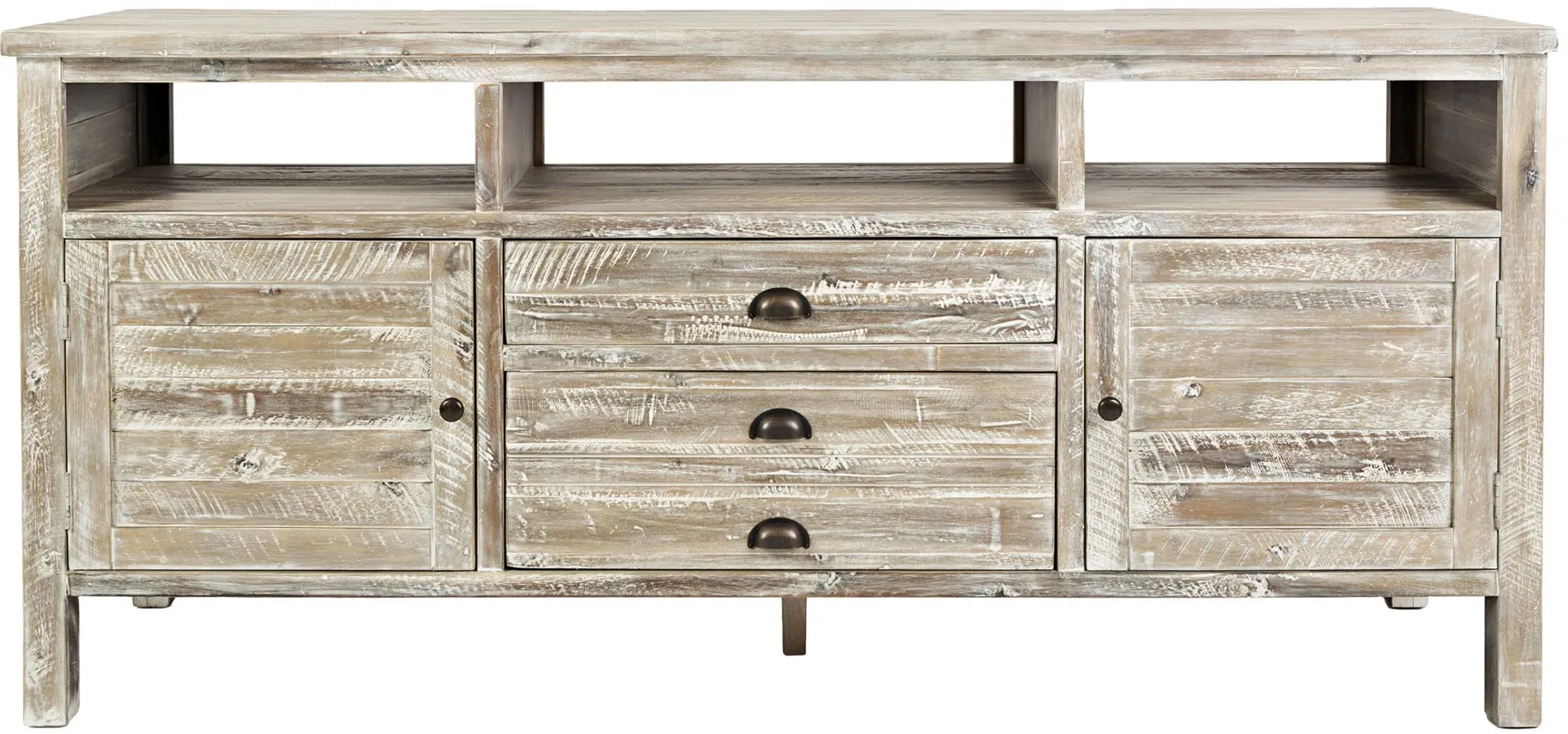 Artisan's Craft 70" TV Console in Washed Gray by Jofran