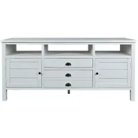Artisan's Craft 70" TV Console in Weathered White by Jofran