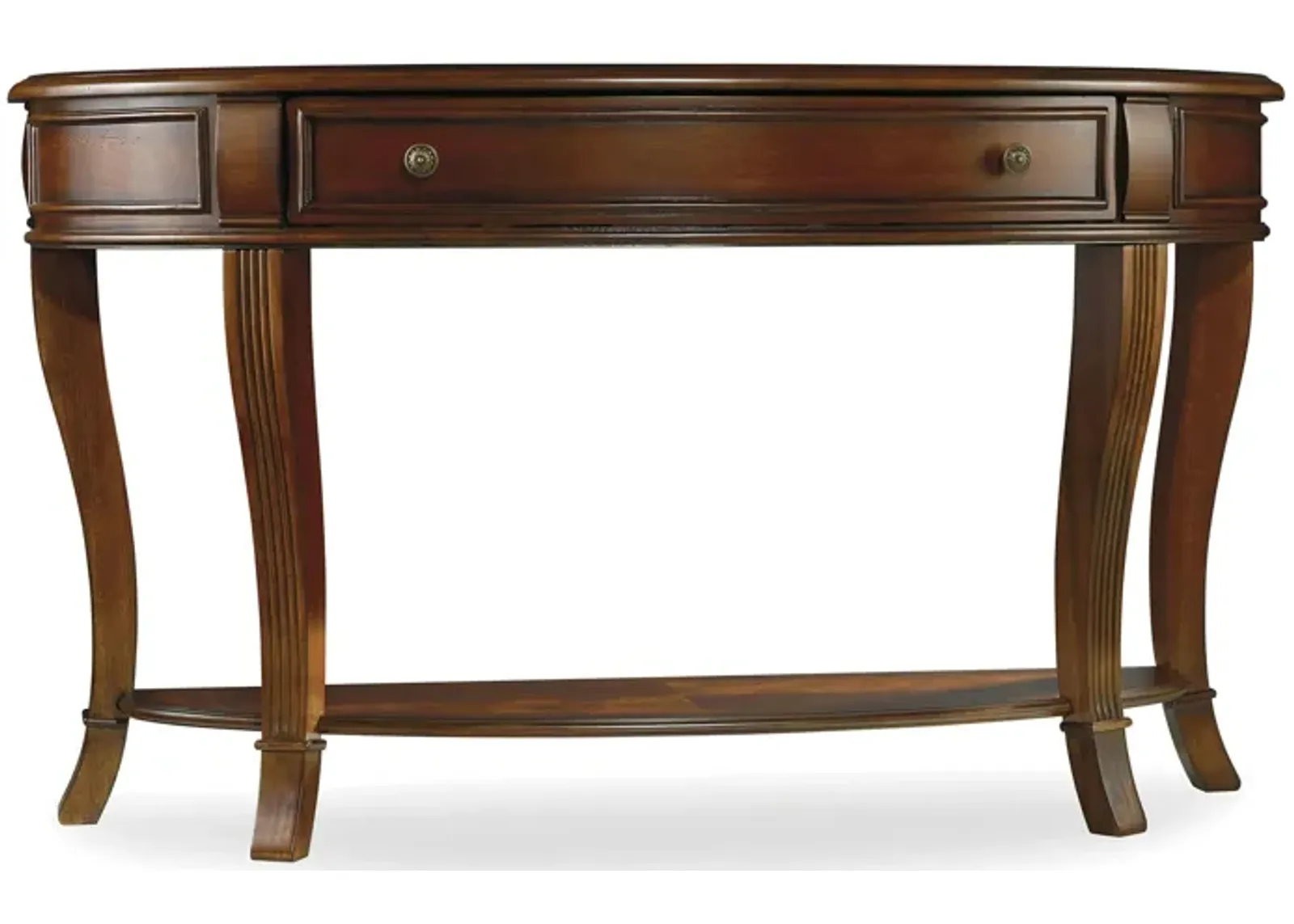 Brookhaven Console Table in Medium cherry by Hooker Furniture