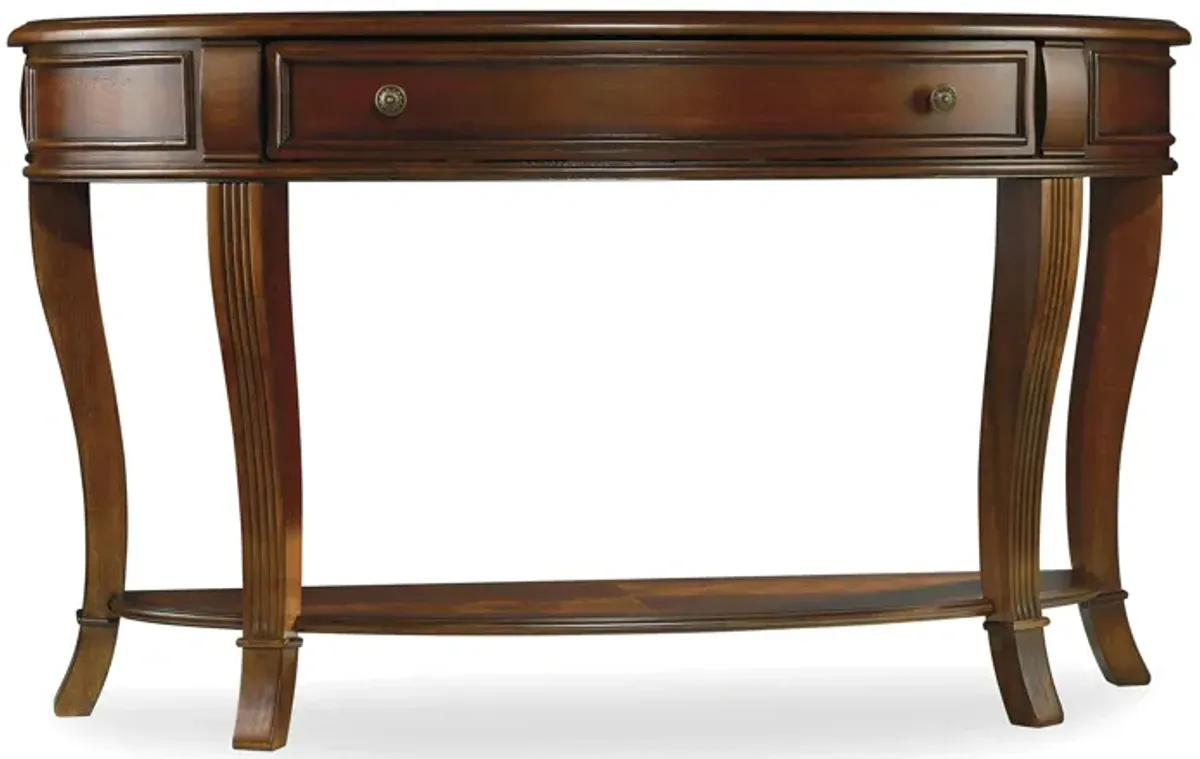 Brookhaven Console Table in Medium cherry by Hooker Furniture