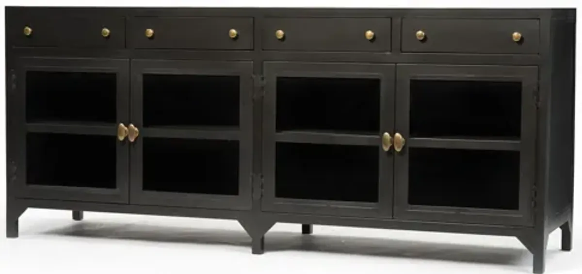 Shadow Box Rectangular Console Table