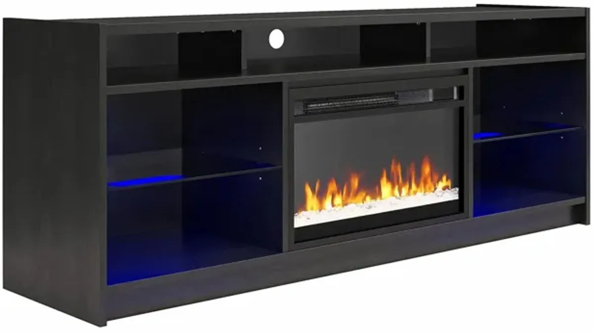 Elmer TV Console w/ Fireplace