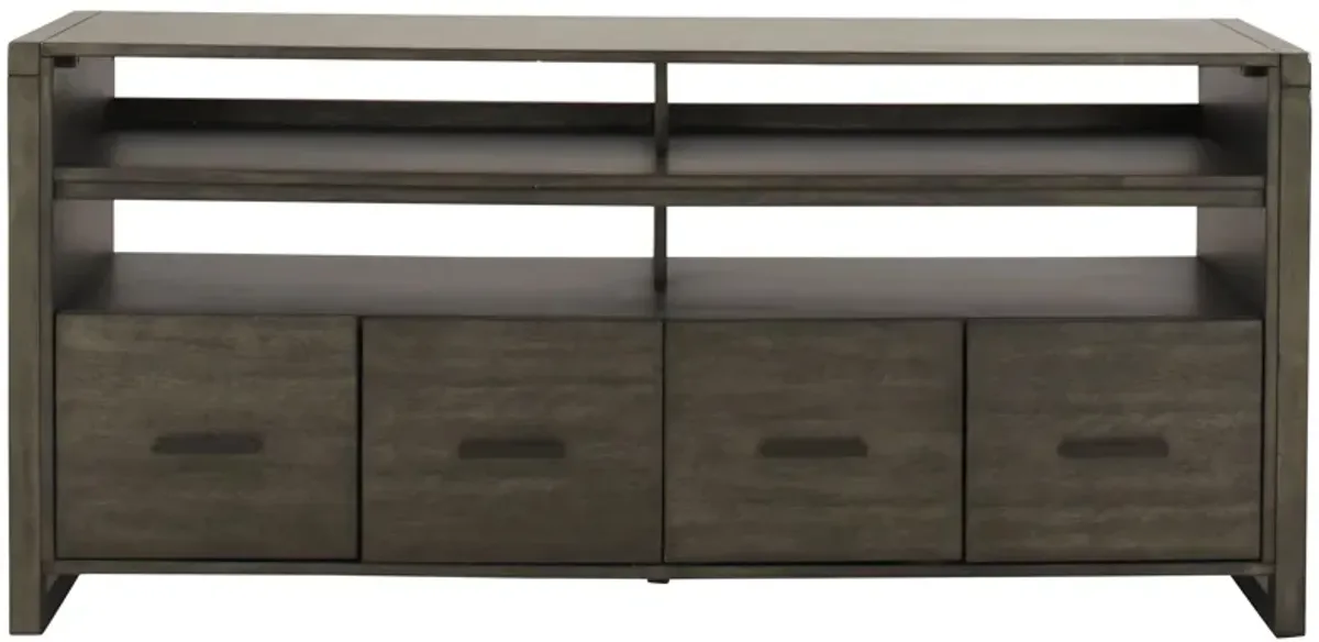 Minot TV Console in Gray by Bellanest