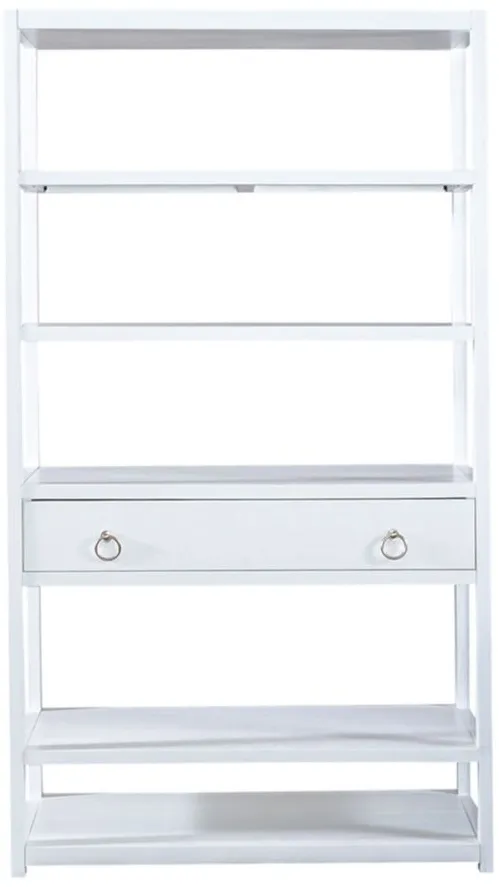 East End Accent Bookcase in White by Liberty Furniture