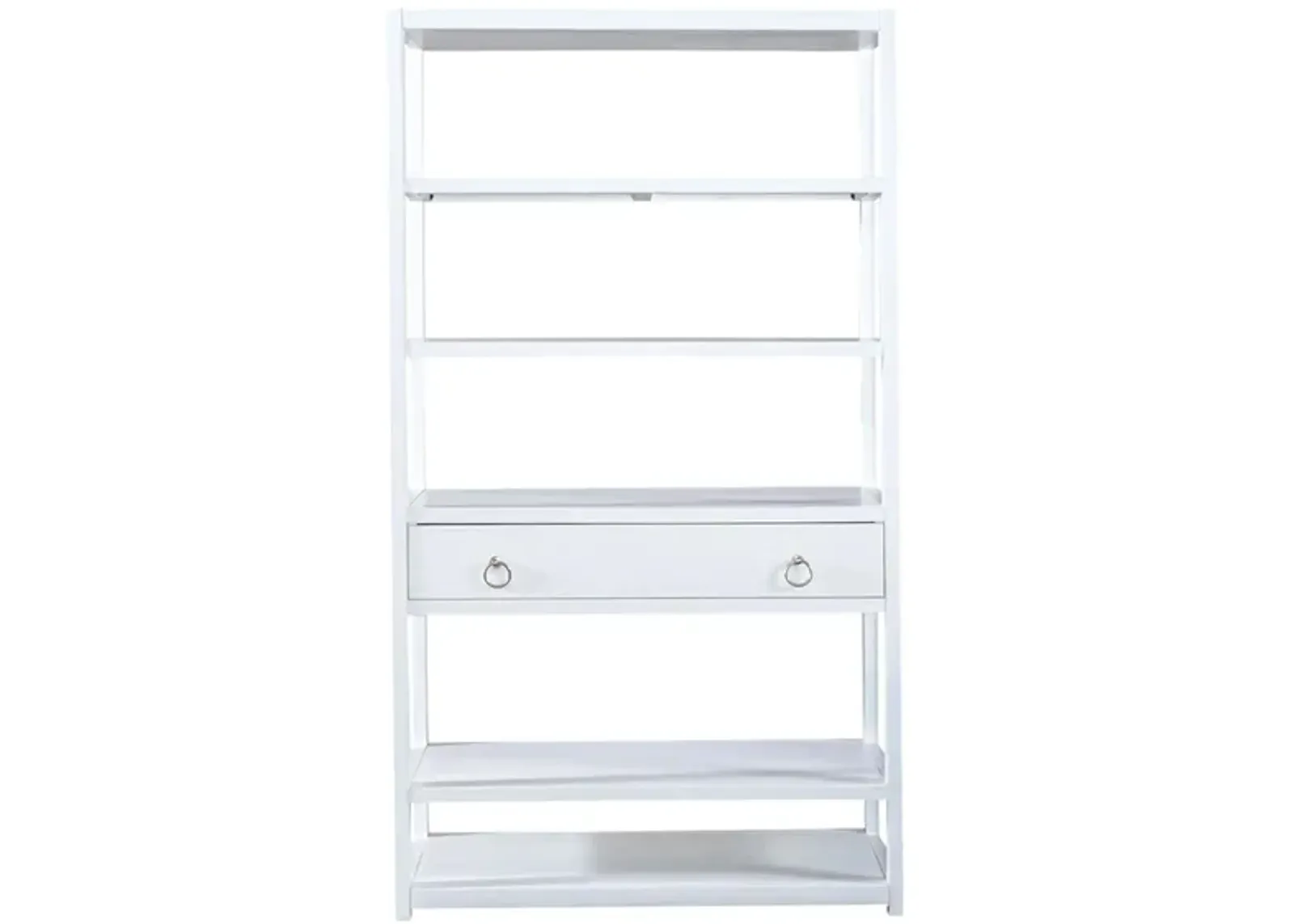 East End Accent Bookcase in White by Liberty Furniture