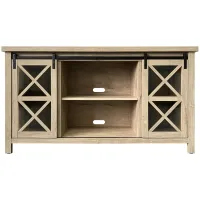 Clementine Oak TV Stand in White Oak by Hudson & Canal