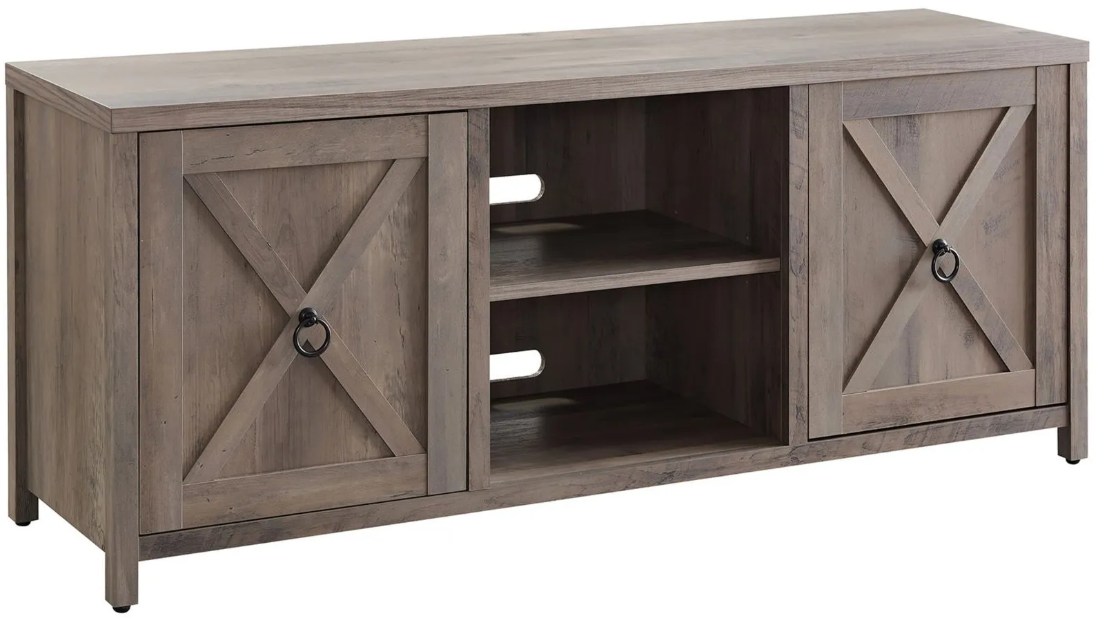 Granger Oak TV Stand in Gray Oak by Hudson & Canal