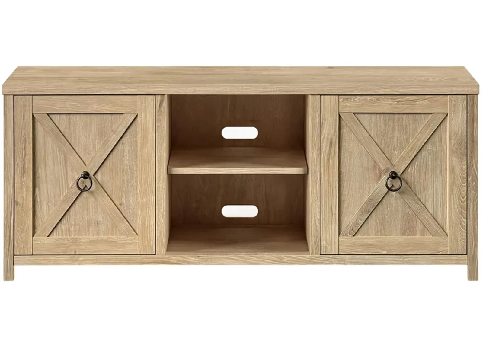 Granger Oak TV Stand in White Oak by Hudson & Canal