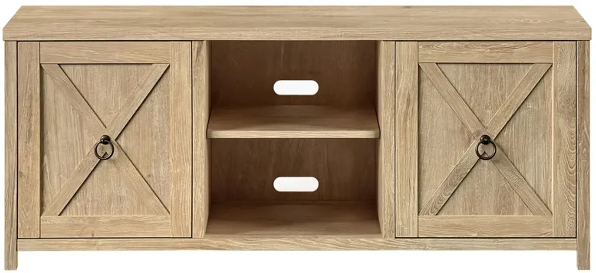 Granger Oak TV Stand in White Oak by Hudson & Canal