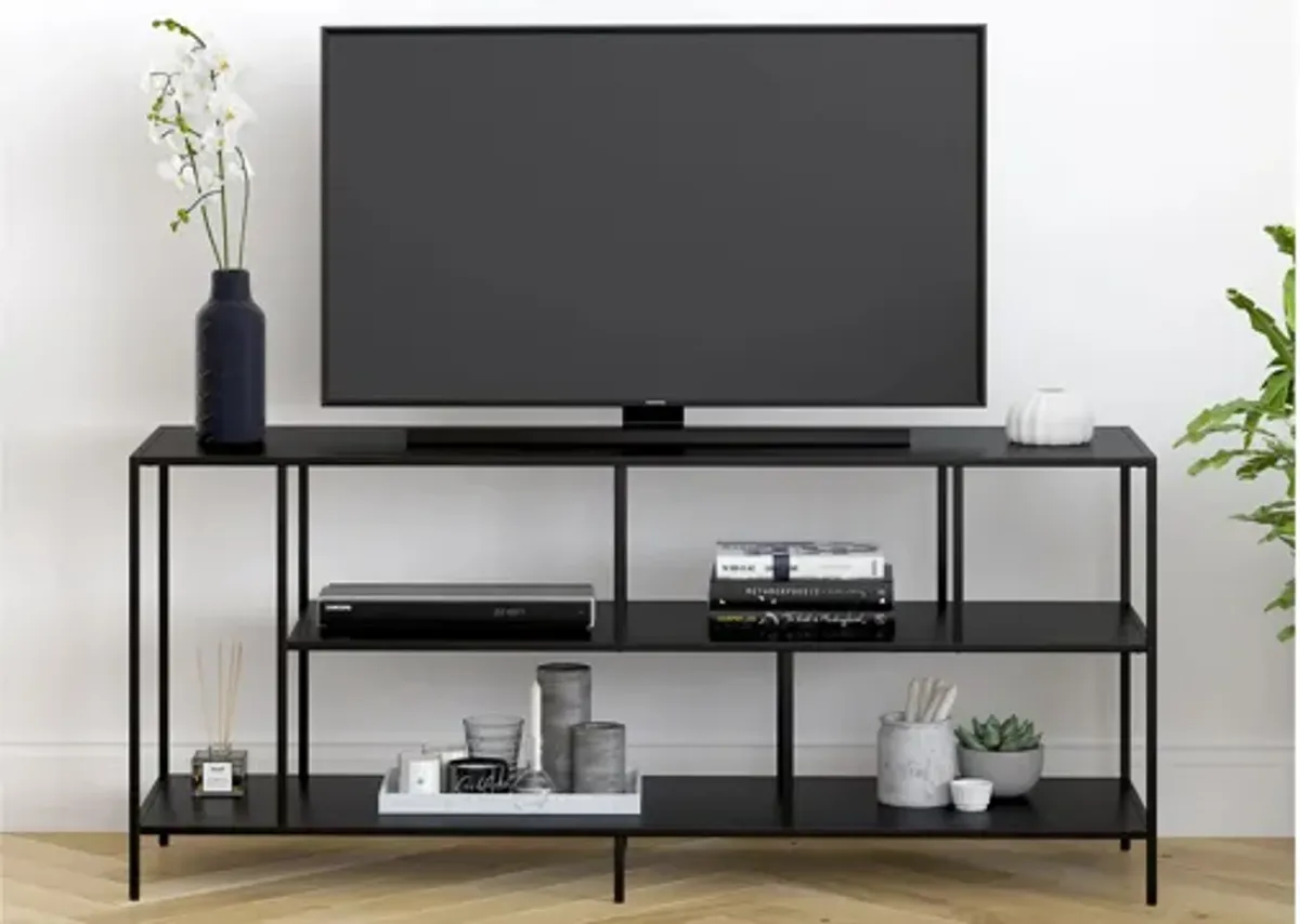 Winthrop 55" TV Stand with Metal Shelves