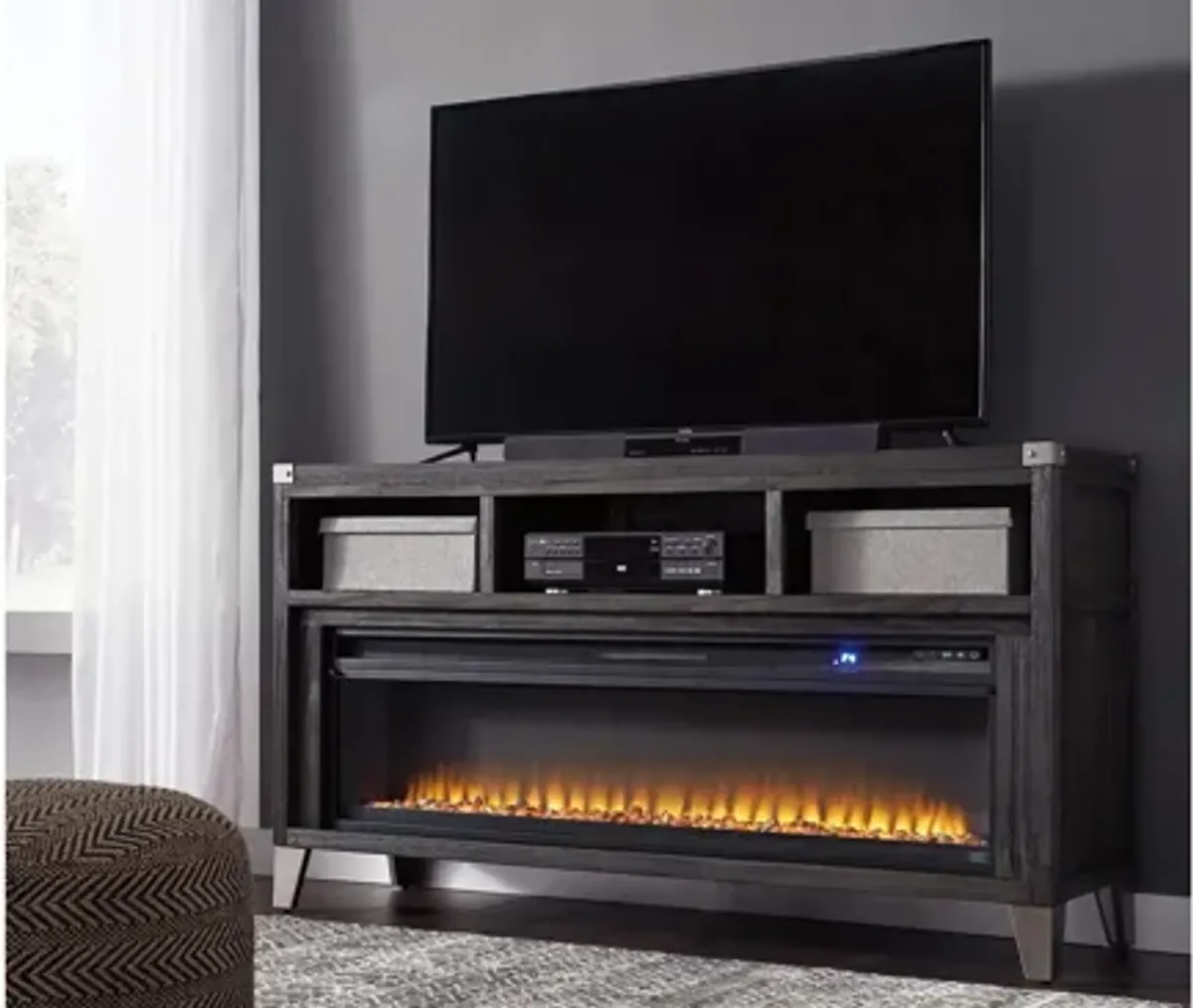 Todoe 65" TV Stand Fireplace