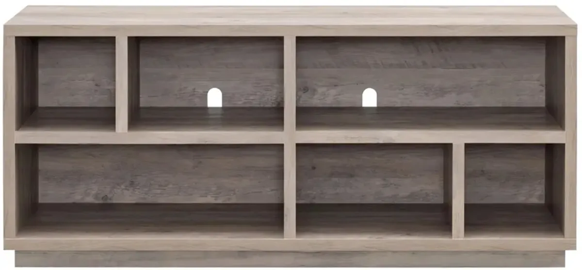 Dotterel TV Stand in Gray Oak by Hudson & Canal