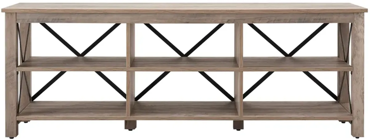 Curlew 68" TV Stand in Gray Oak by Hudson & Canal