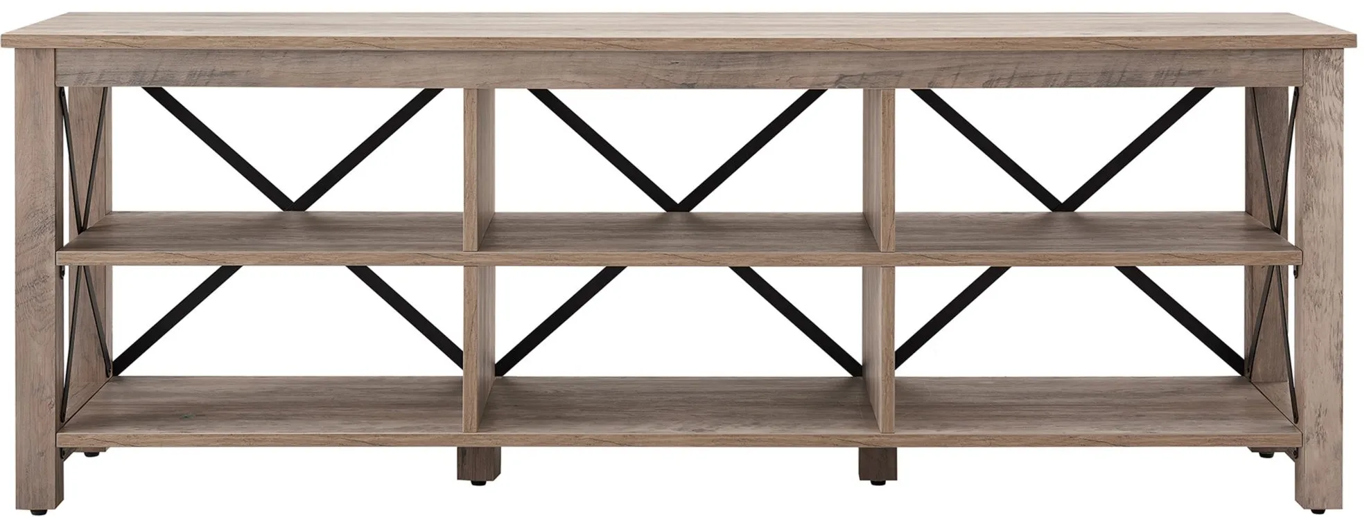 Curlew 68" TV Stand in Gray Oak by Hudson & Canal