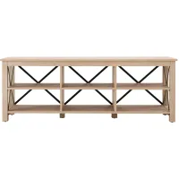Curlew 68" TV Stand in White Oak by Hudson & Canal