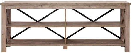 Curlew 62" TV Stand in Gray Oak by Hudson & Canal