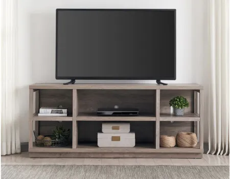 Turnstone TV Stand in Gray Oak by Hudson & Canal