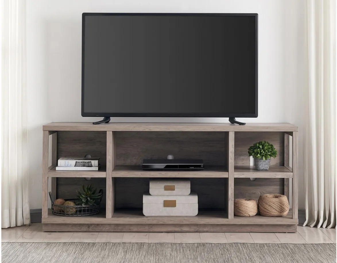 Turnstone TV Stand in Gray Oak by Hudson & Canal