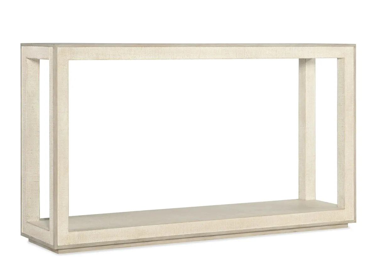 Cora Console Table in Beige by Hooker Furniture