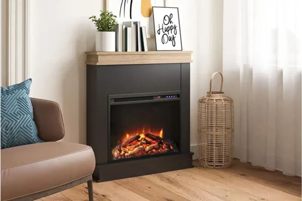 Mateo Electric Fireplace