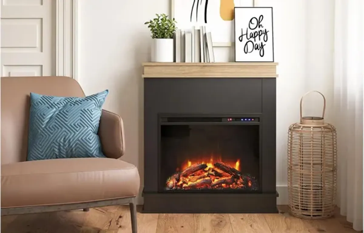 Mateo Electric Fireplace