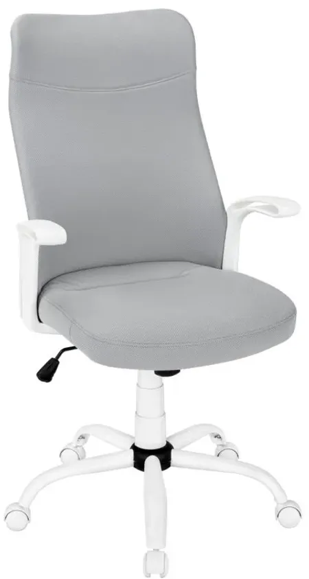 Warren Executive Office Chair in White by Monarch Specialties