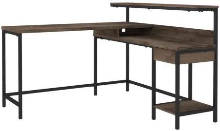 Arlenbry L-Desk in Gray by Ashley Express