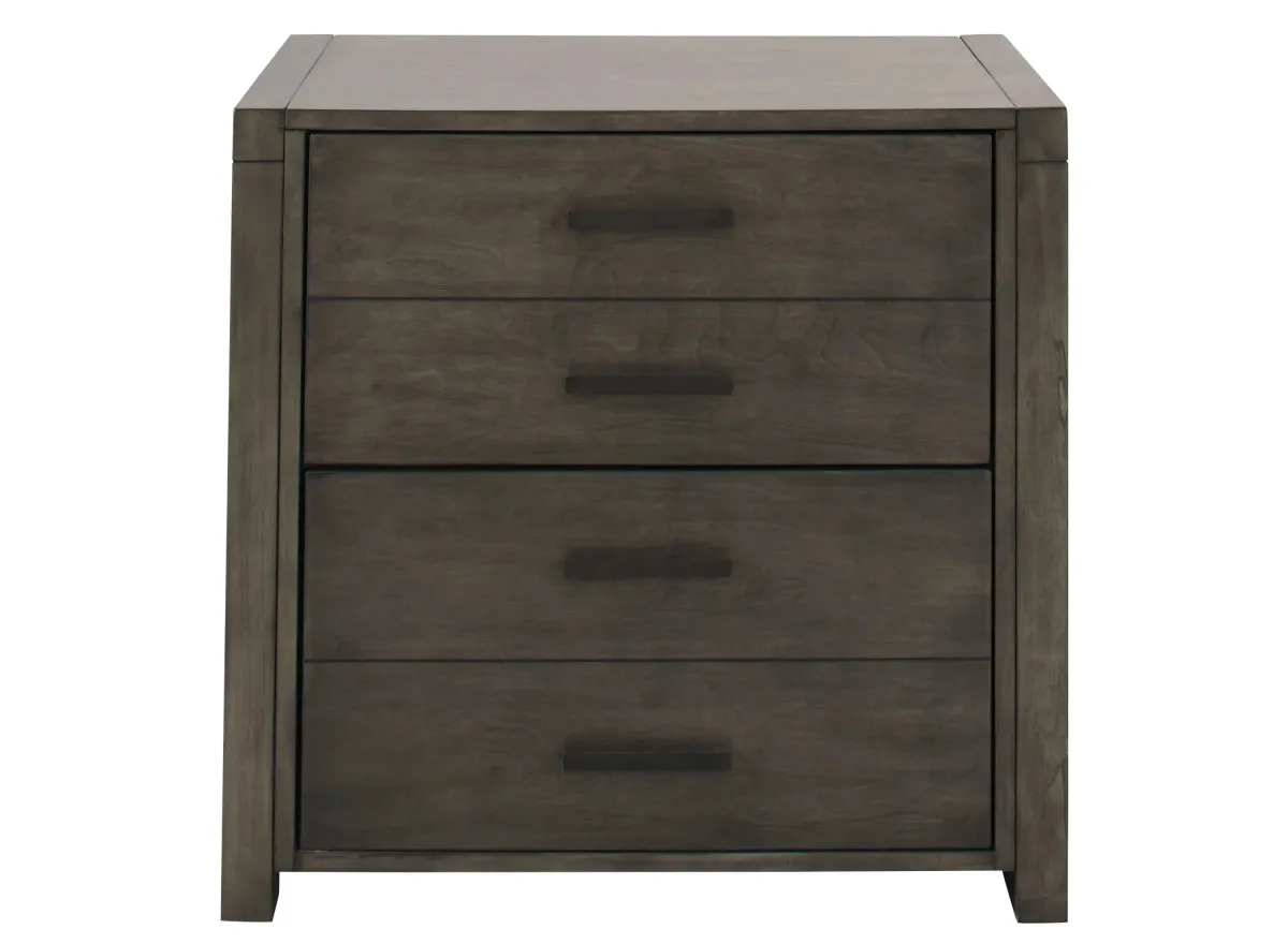 Minot File Cabinet in Gray by Bellanest