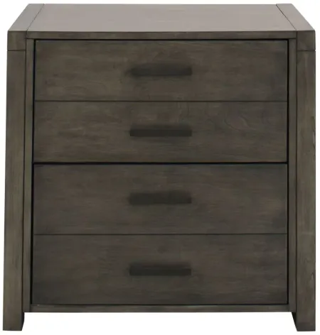 Minot File Cabinet in Gray by Bellanest