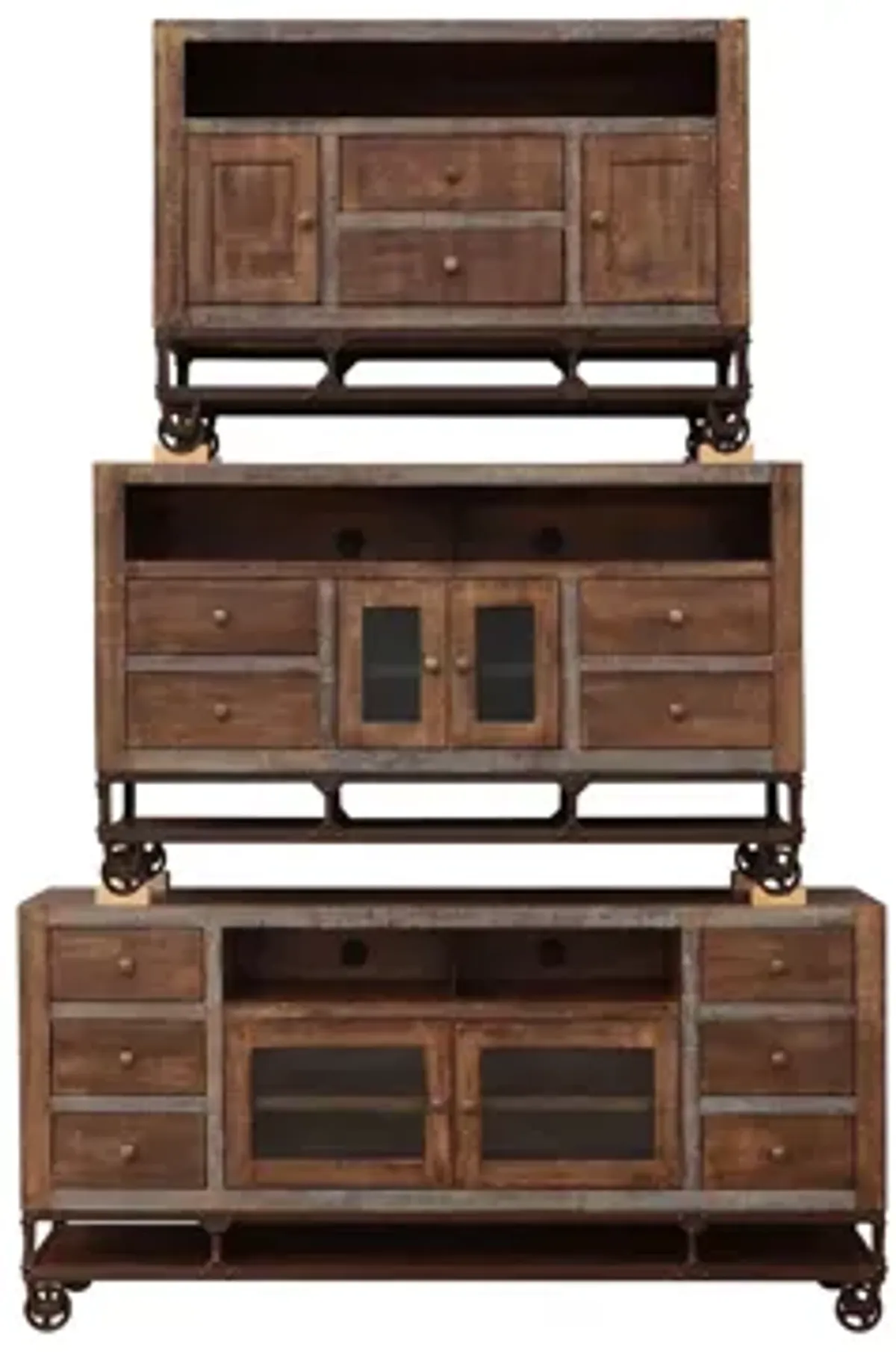 Urban Gold 76" TV Console