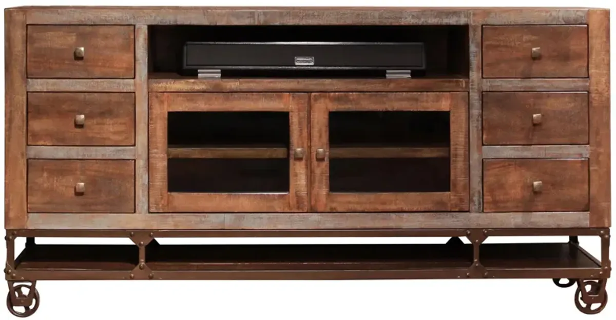 Urban Gold 76" TV Console
