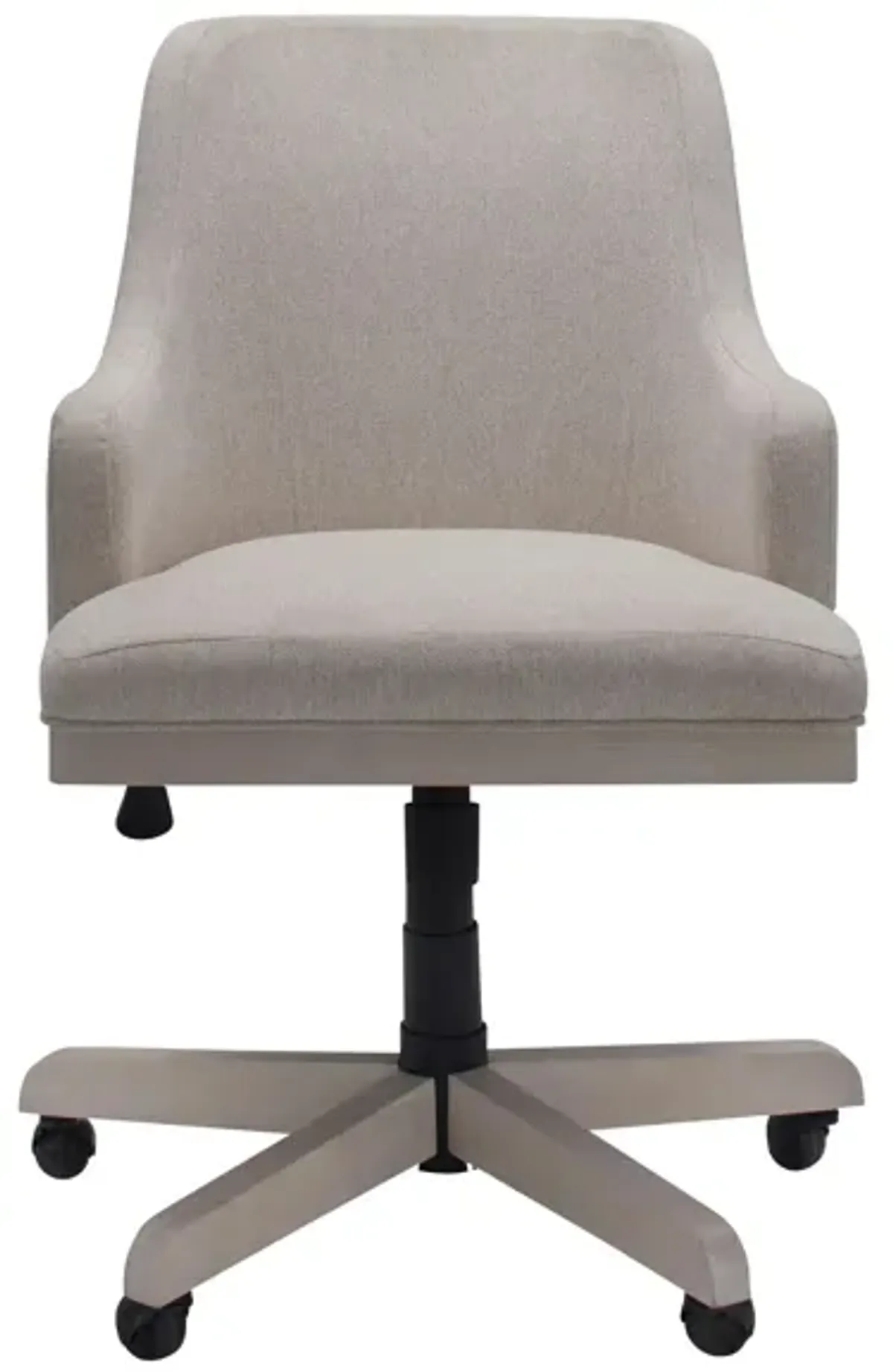 Caspian Upholstered Desk Chair in Ivory by Riverside Furniture