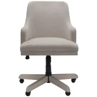 Caspian Upholstered Desk Chair in Ivory by Riverside Furniture