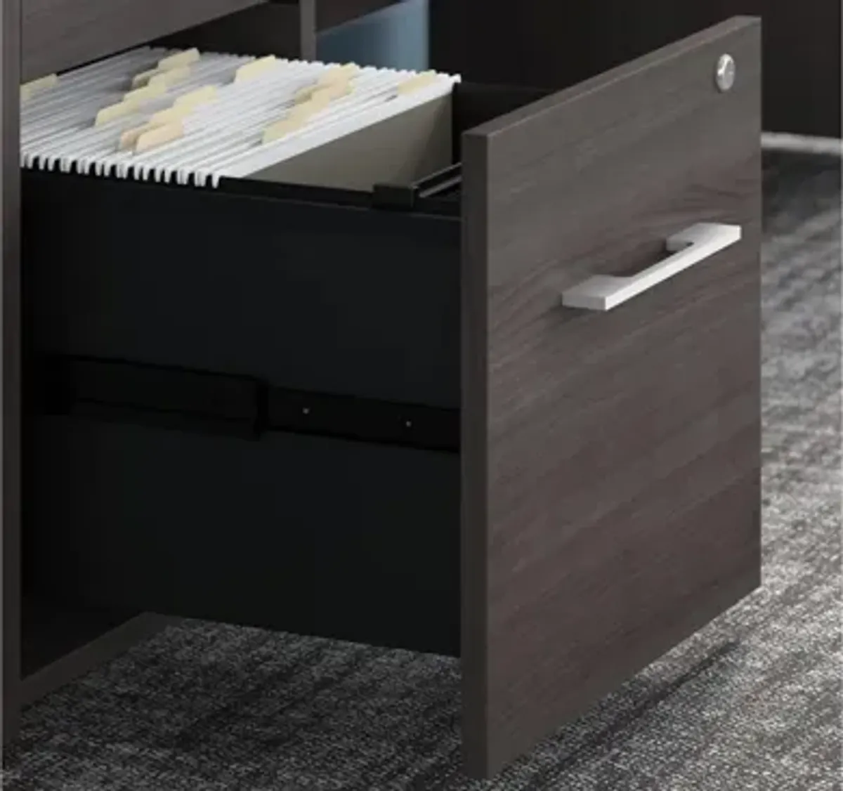 Office 500 16W 2 Drawer File Cabinet