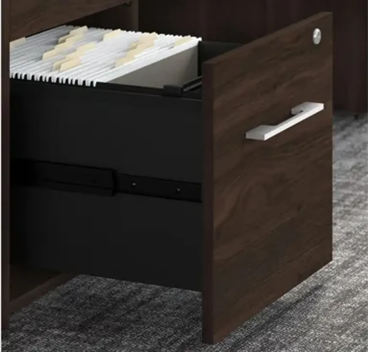 Office 500 16W 2 Drawer File Cabinet