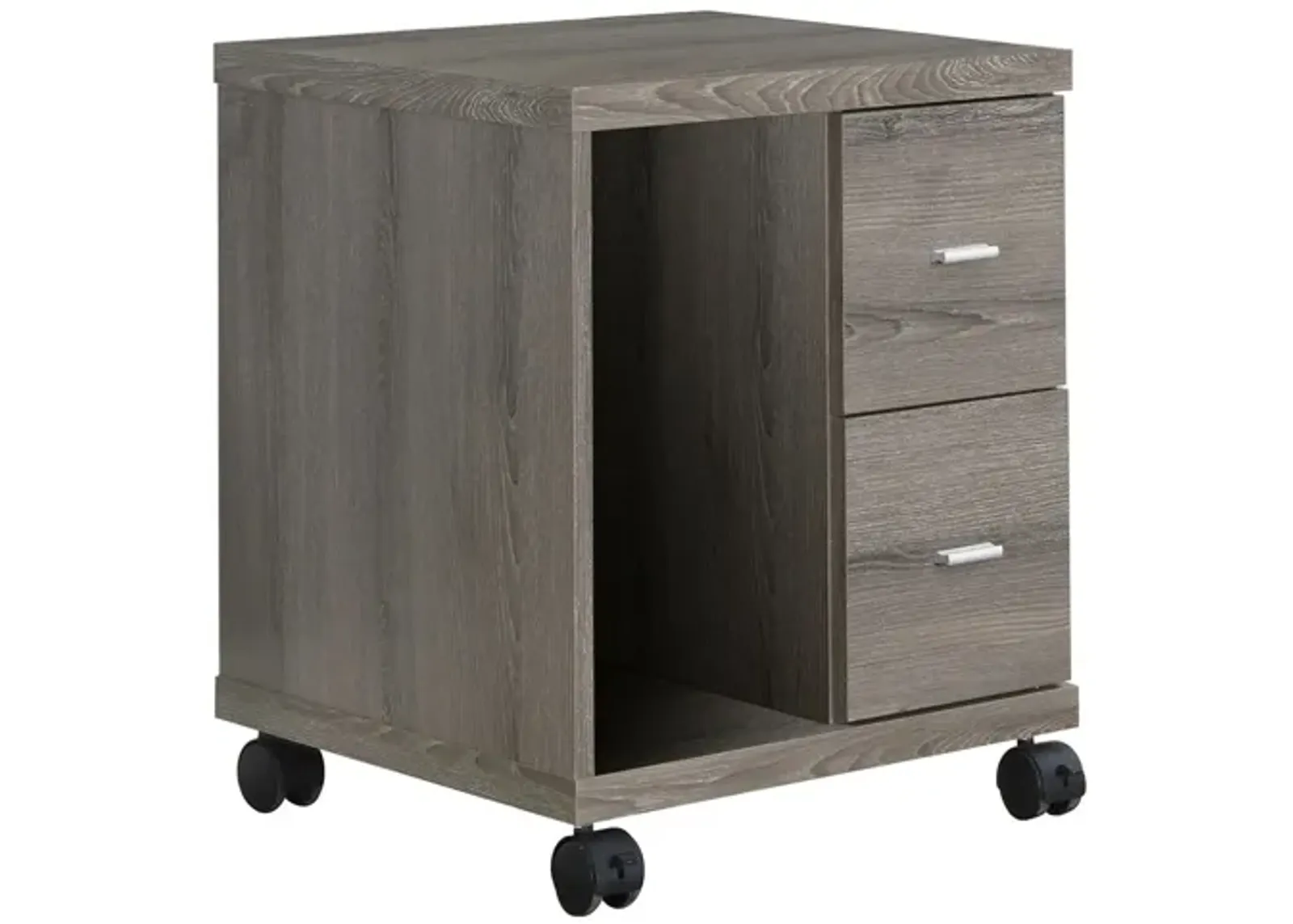 Monarch 23" Office Cabinet in Dark Taupe by Monarch Specialties