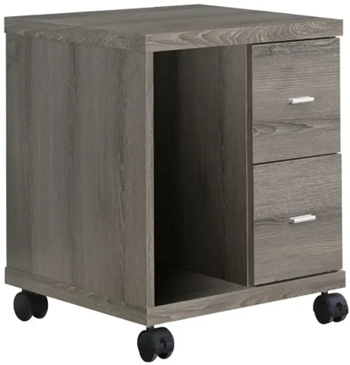 Monarch 23" Office Cabinet in Dark Taupe by Monarch Specialties