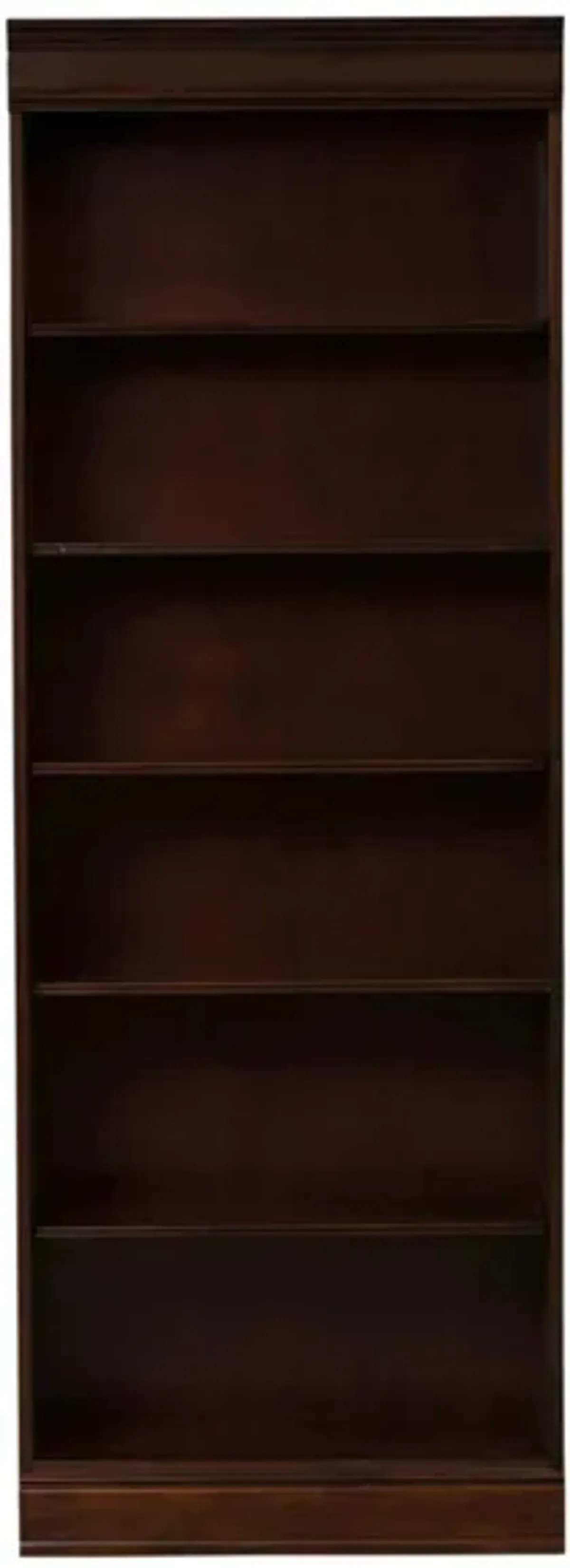 Brayton Manor 84" Bookcase in Dark Brown by Liberty Furniture